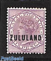 South Africa 1894 Zululand, Overprint 1v, Unused (hinged) - Neufs