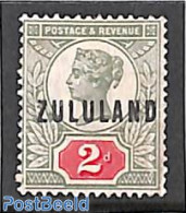 South Africa 1888 Zululand, 2d, Stamp Out Of Set, Unused (hinged) - Nuevos
