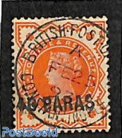 Great Britain 1893 Levant, 40 PARAS, Used, Used Stamps - Autres & Non Classés