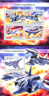 Mozambique 2016 Supersonic Planes 2 S/s, Mint NH, Transport - Aircraft & Aviation - Aviones