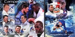 Mozambique 2012 Judo Champions 2 S/s, Mint NH, Sport - Judo - Sport (other And Mixed) - Mozambique