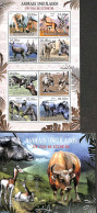 Mozambique 2012 Endangered Animals 2 S/s, Mint NH, Nature - Animals (others & Mixed) - Mozambique