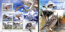 Mozambique 2012 Bird Protection 2 S/s, Mint NH, Nature - Birds - Birds Of Prey - Mozambique