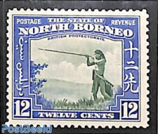 North Borneo 1939 12c, Stamp Out Of Set, Unused (hinged), History - Nordborneo (...-1963)
