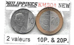 PHILIPPINES  Nouvelles Frappes  10 & 20 Piso - Filippine