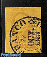 Mexico 1861 4R, Used, Used Stamps - Mexiko