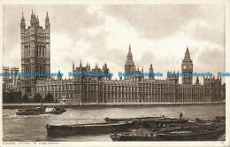 R030797 London. Houses Of Parliament. Photochrom. No 13. 1946 - Andere & Zonder Classificatie