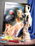 Guinea Bissau 2016 Francois Boucher S/s, Mint NH, Art - Nude Paintings - Paintings - Guinea-Bissau