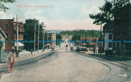 R032448 King Street Sherbrooke. Quebec. Valentine. 1907 - World