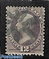 United States Of America 1870 12c, Used, Used Stamps - Usati