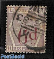 Great Britain 1883 6d On 6d, Used, Used Stamps - Oblitérés
