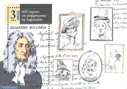 Bulgaria 2021 Jean De La Fontaine S/s, Mint NH, Art - Fairytales - Unused Stamps