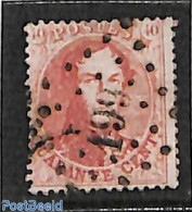 Belgium 1863 40c, Perf. 14.25:14.5, Used (199), Used Stamps - Usati