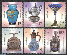 Romania 2021 Castle Collections 6v, Mint NH, Art - Art & Antique Objects - Ongebruikt