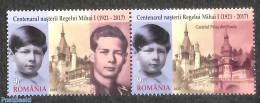 Romania 2021 King Michael I 2v [:], Mint NH, History - Kings & Queens (Royalty) - Ungebraucht