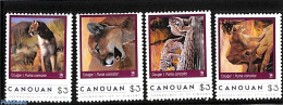 Saint Vincent & The Grenadines 2012 Personal Stamp Set 4v, Mint NH, Nature - Cat Family - St.Vincent Und Die Grenadinen