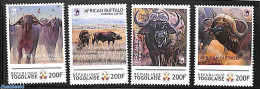 Togo 2012 Personal Stamp Set 4v, Mint NH, Nature - Animals (others & Mixed) - Togo (1960-...)