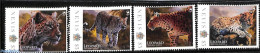 Nevis 2012 Personal Stamp Set 4v, Mint NH, Nature - Cat Family - St.Kitts E Nevis ( 1983-...)