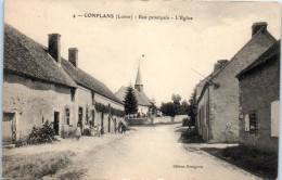 45 CONFLANS - Rue Principale - L'église - Otros & Sin Clasificación