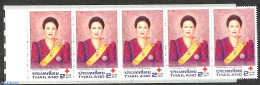 Thailand 1998 Red Cross Booklet, Mint NH, Health - History - Red Cross - Kings & Queens (Royalty) - Stamp Booklets - Red Cross