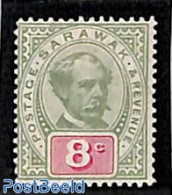 Malaysia 1888 Sarawak, 8c, Stamp Out Of Set, Unused (hinged) - Andere & Zonder Classificatie