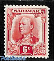 Malaysia 1932 Sarawak, 6c, Stamp Out Of Set, Unused (hinged) - Altri & Non Classificati