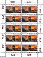 Germany, Federal Republic 2002 Voluntary Fire Corpse M/s, Mint NH, Transport - Fire Fighters & Prevention - Nuovi