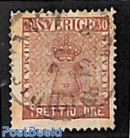 Sweden 1858 30o, Used, Used Stamps - Used Stamps