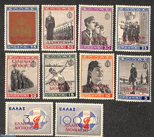 Epirus 1941 North Epirus, Youth Organisation 10v, Mint NH, Sport - Sport (other And Mixed) - Epiro Del Norte