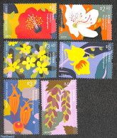 Hong Kong 2021 Flora 6v, Mint NH, Nature - Flowers & Plants - Ungebraucht