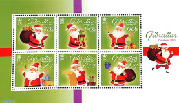 Gibraltar 2021 Christmas S/s, Mint NH, Religion - Christmas - Navidad