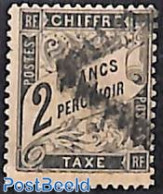 France 1881 Postage Due, 2fr, Used, Used Stamps - Altri & Non Classificati