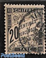 France 1881 Postage Due 20c, Used, Used Stamps - Otros & Sin Clasificación