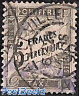 France 1881 Postage Due 5f, Used, Used Stamps - Altri & Non Classificati