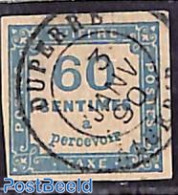 France 1878 Postage Due 60c, Used, Used Stamps - Sonstige & Ohne Zuordnung