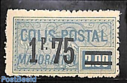 France 1926 1.75 On 2.00, Colis Postal, Stamp Out Of Set, Unused (hinged) - Ungebraucht