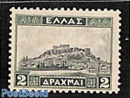 Greece 1927 2Dr, Stamp Out Of Set, Mint NH - Ongebruikt