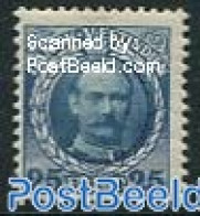 Danish West Indies 1907 25B, Stamp Out Of Set, Mint NH - Danemark (Antilles)
