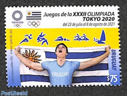 Uruguay 2021 Olympic Games 1v, Mint NH, Sport - Olympic Games - Uruguay