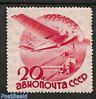 Russia, Soviet Union 1934 20K, With WM, Stamp Out Of Set, Mint NH, Transport - Aircraft & Aviation - Ongebruikt