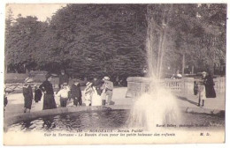 (33) 354, Bordeaux , MD 182, Jardin Public, Sur La Terrasse, Le Bassin D'eau Pour Les Petits Bateaux Des Enfants - Bordeaux