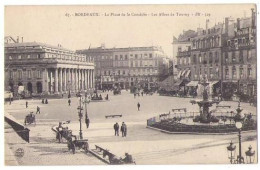 (33) 179, Bordeaux, BR 329, La Place De La Comédie, Les Allées De Tourny - Bordeaux