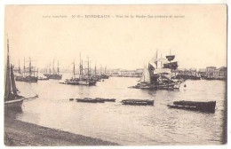 (33) Bordeaux 160, Photo Postal 6, Vue De La Rade, Les Pecheurs De Morue, Dos Non Divisé - Bordeaux