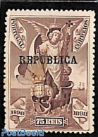Portugal 1911 75R, Stamp Out Of Set, Unused (hinged), History - Transport - Explorers - Ships And Boats - Ongebruikt
