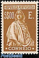 Portugal 1926 5.00E, Stamp Out Of Set, Mint NH - Ongebruikt