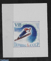 Russia, Soviet Union 1960 Imperforated Proof., Mint NH, Sport - Various - Olympic Winter Games - Errors, Misprints, Pl.. - Nuevos