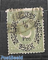 Turkey 1876 1/2pia, Stamp Out Of Set, Used, Used Stamps - Autres & Non Classés