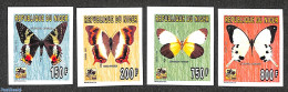 Niger 1996 Butterflies 4v, Imperforated, Mint NH, Nature - Butterflies - Niger (1960-...)