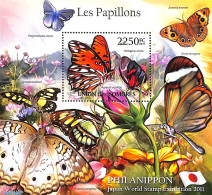 Comoros 2011 Butterflies S/s, Mint NH, Nature - Butterflies - Isole Comore (1975-...)