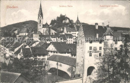 11667358 Baden AG Schloss Stein Und Landvogteischloss Baden - Andere & Zonder Classificatie